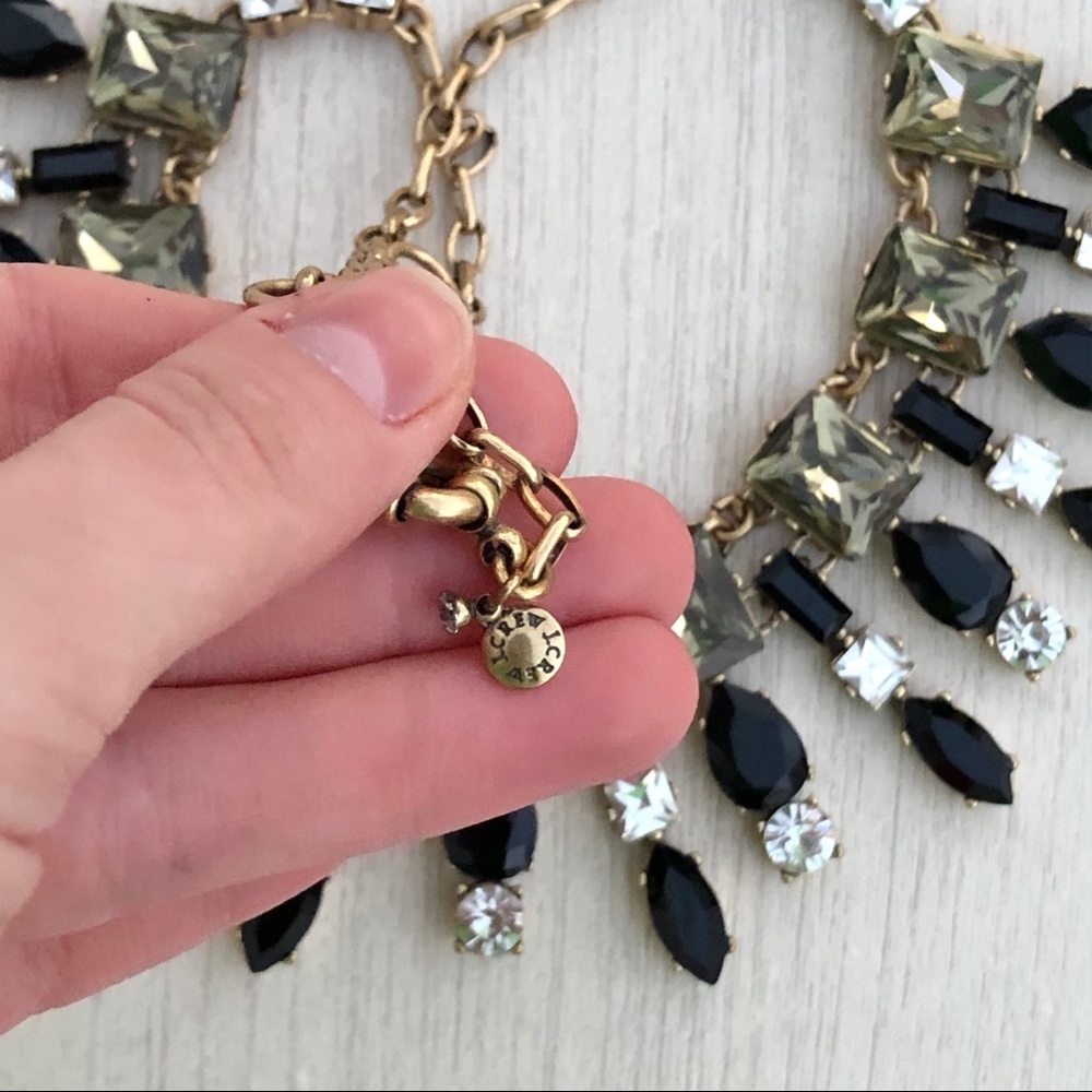 J. Crew Rhinestone Statement Necklace - Picture 6 of 12